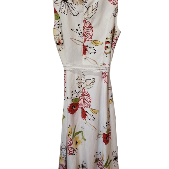 Emma James floral sleeveless petite 12 dress - Picture 6 of 8